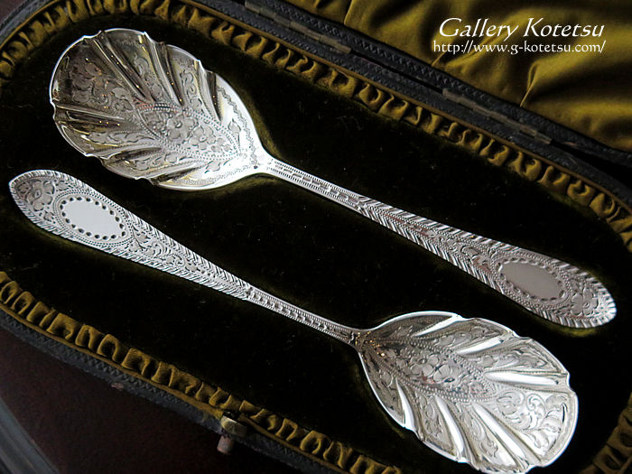 AeB[NVo[@WXv[ antique silver jamspoon