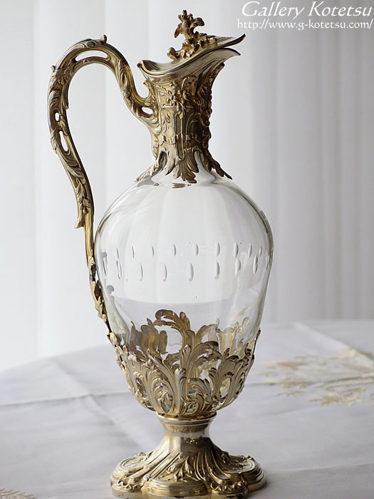 AeB[NVo[NbgWO antique silver claret jug