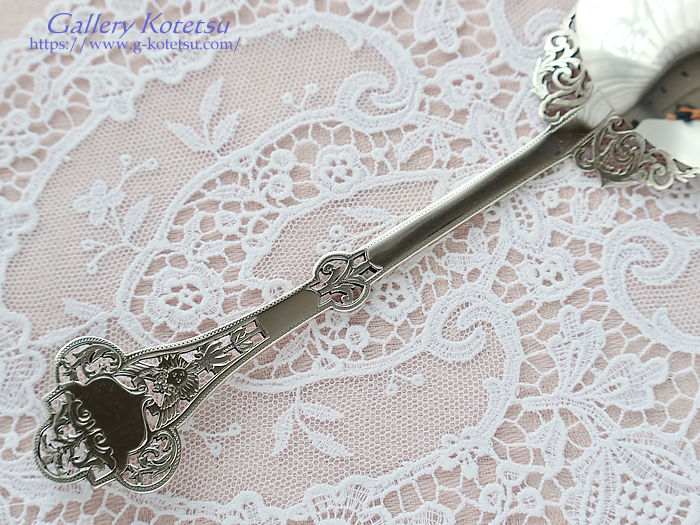 antique silver serving spoon@AeB[NVo[@Xv[