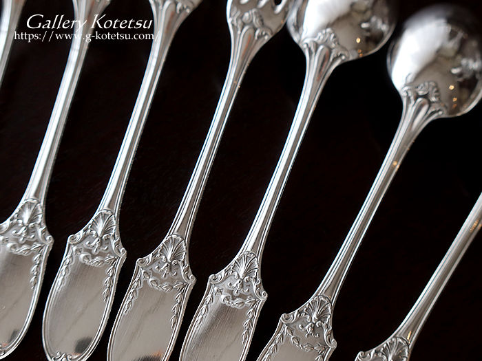 antique silver spoon fork AeB[NVo[@fU[gXv[tH[N
