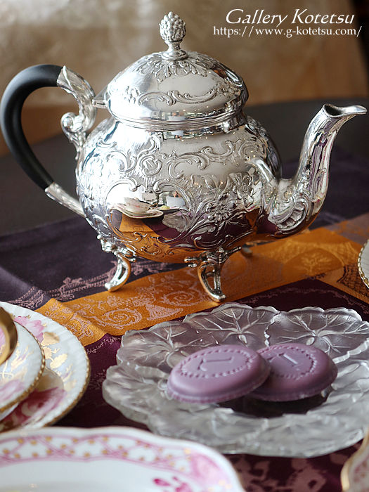 antique silver tea pot AeB[NVo[@eB[|bg