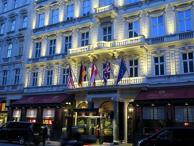 Wien hotel sacher EB[@zeUbn\