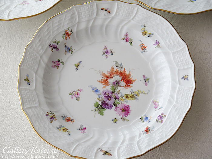 }CZfU[gv[g meissen dessertplate