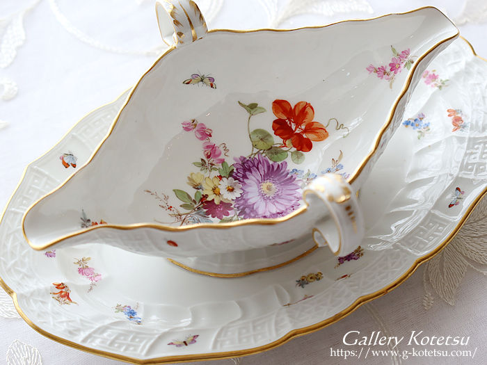 meissen sauce boat