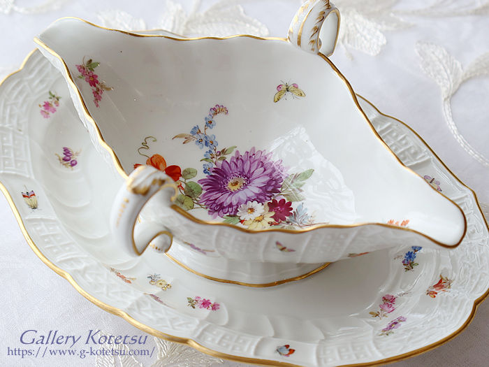 meissen sauce boat