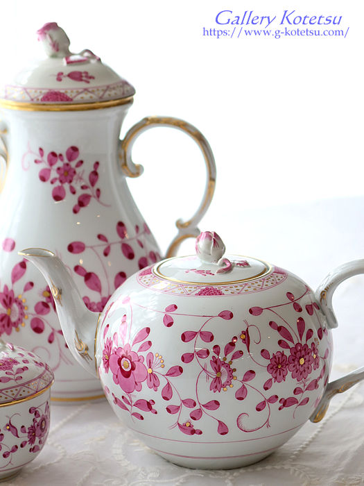 Meissen tea pot