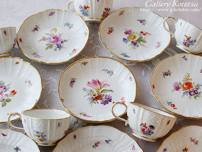 meissen cup&saucer }CZJbv\[T[