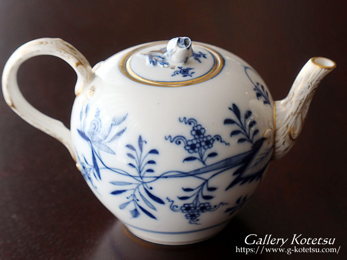 }CZeB[|bg meissen tea pot