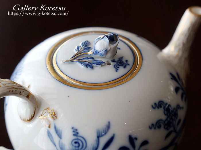 }CZeB[|bg meissen tea pot