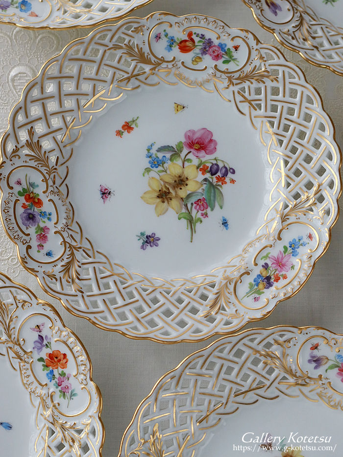 meissen dessert plate マイセンデザートプレート