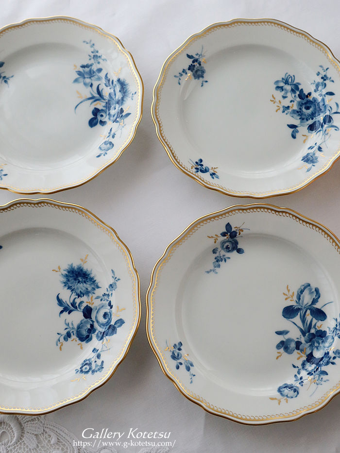 �}�C�Z�� �f�U�[�g�v���[�g meissen plate