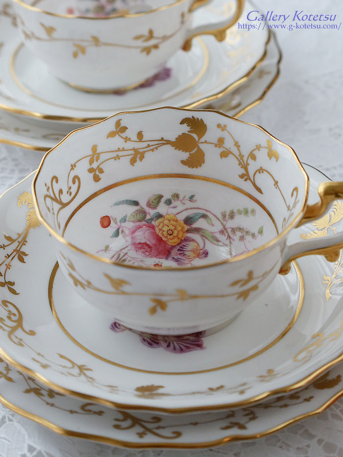�X�|�[�h�@�J�b�v���\�[�T�[�@antique porcelain spode cup&Saucer