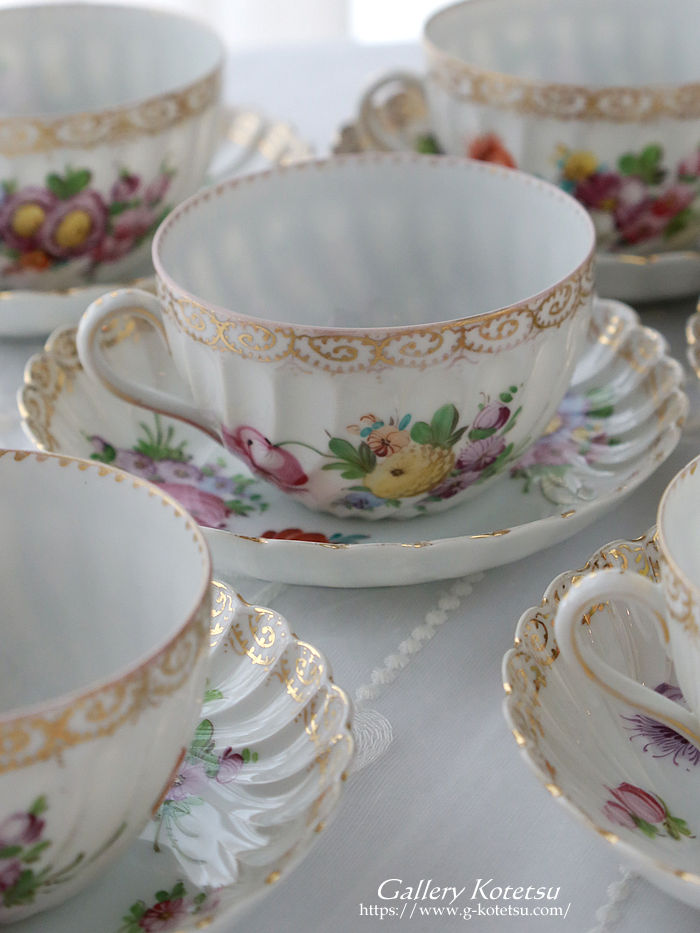 ドレスデンカップ&ソーサー dresden cap&saucer