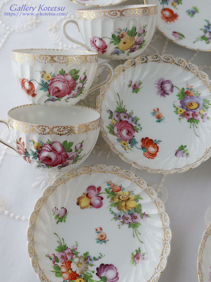 ドレスデンカップ&ソーサー dresden cap&saucer