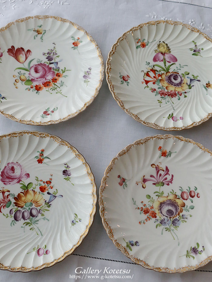 ドレスデンデザートプレート dresden dessert plate