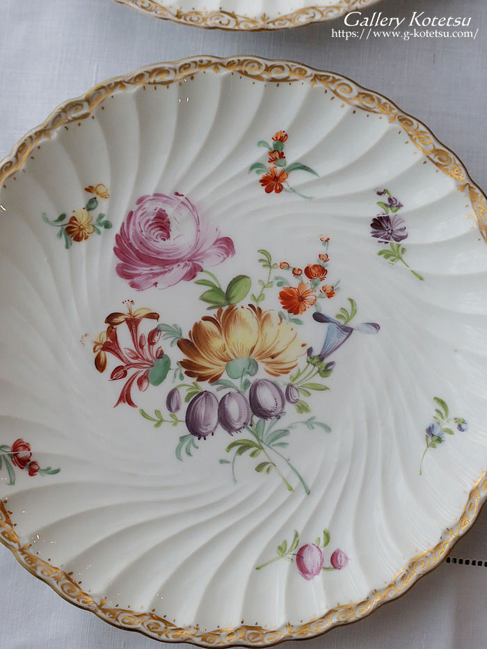 ドレスデンデザートプレート dresden dessert plate