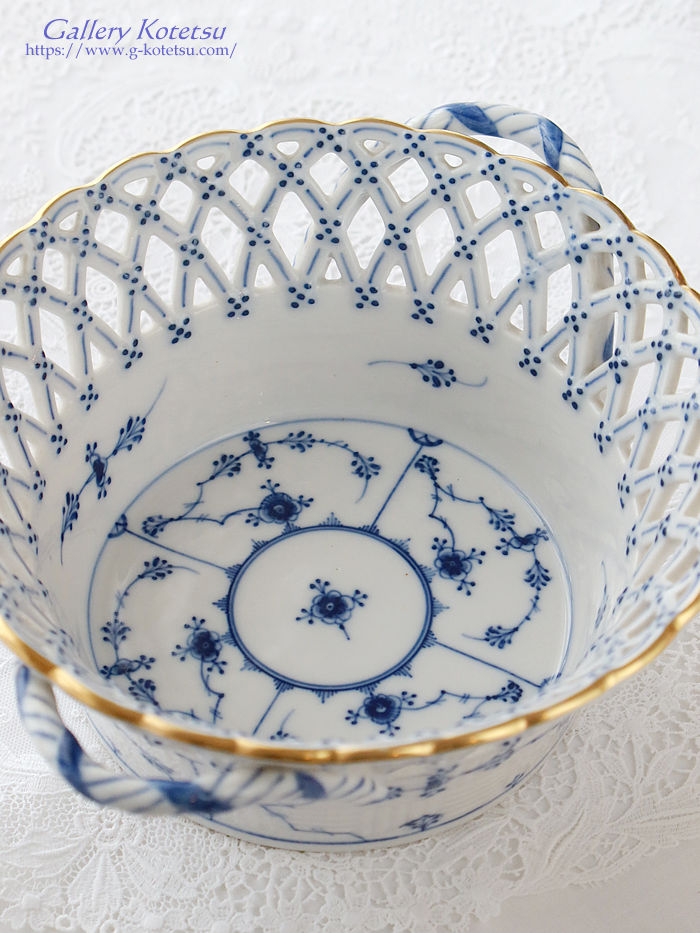 ロイヤルコペンハーゲン royal copenhargen basket