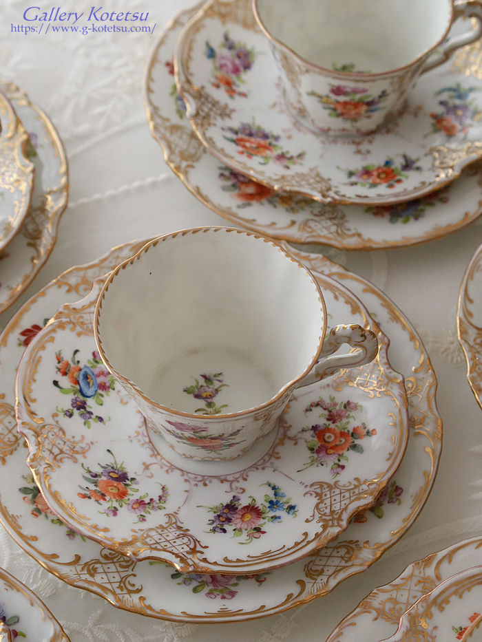 ドレスデンカップ&ソーサー dresden cup&saucer