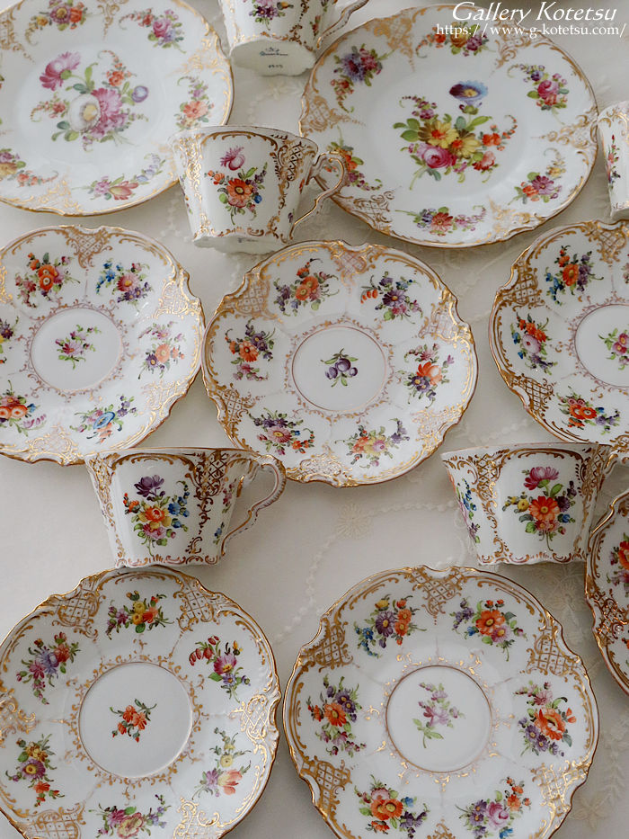 ドレスデンカップ&ソーサー dresden cup&saucer