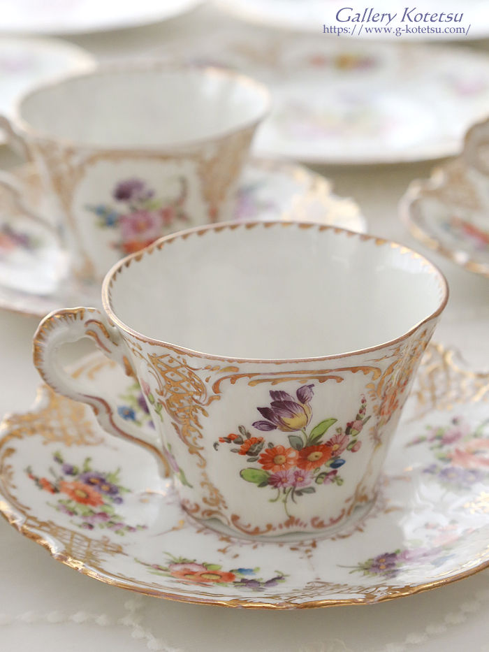 ドレスデンカップ&ソーサー dresden cup&saucer