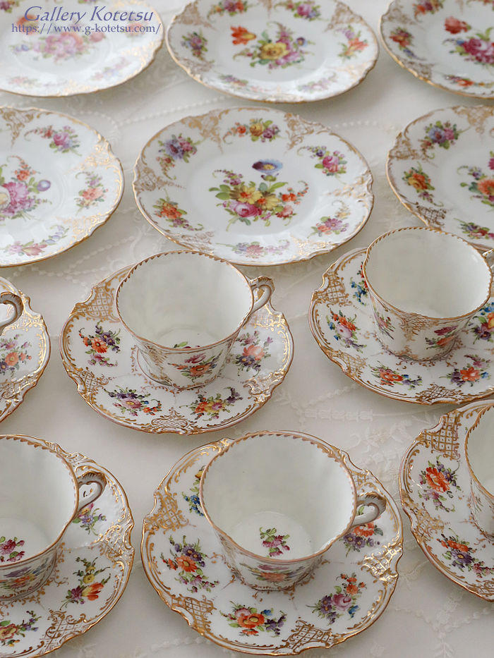 ドレスデンカップ&ソーサー dresden cup&saucer
