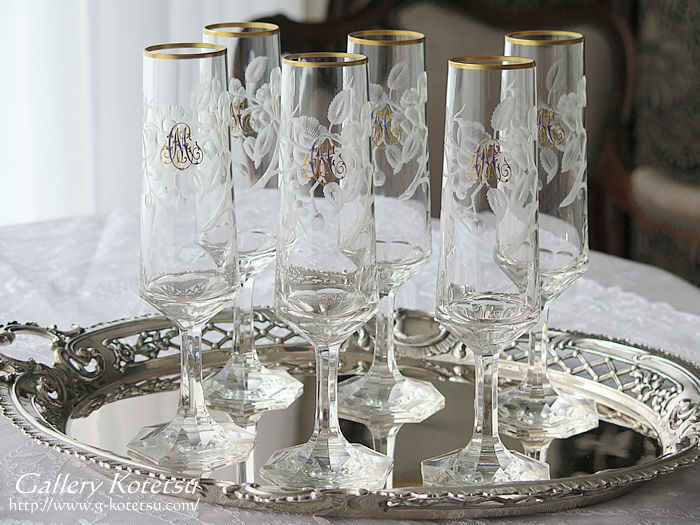 モーゼルシャンパングラス moser champagneglsss