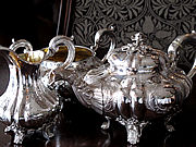 アンティークシルバーティーセット antique silver teaset