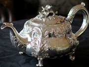 Vo[eB[|bg antique silver teapot