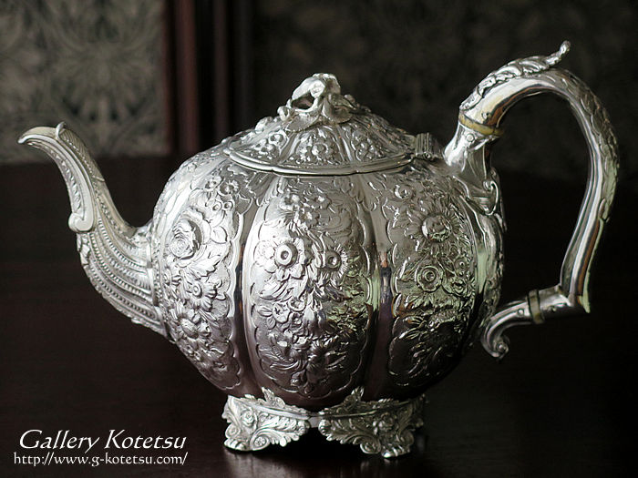 Vo[eB[|bg silver teapot