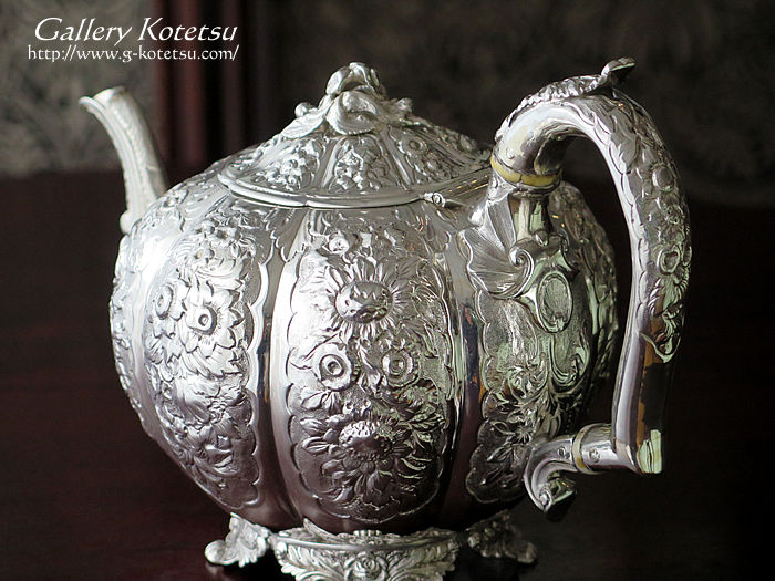 Vo[eB[|bg silver teapot