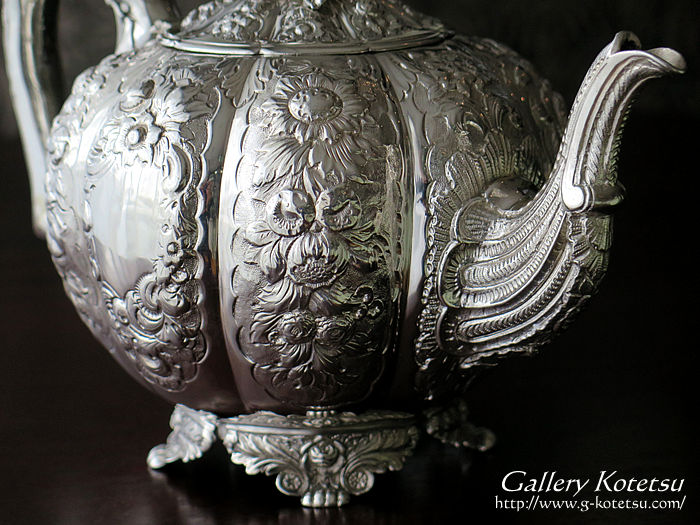 Vo[eB[|bg silver teapot