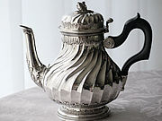 シルバーティーポット antique silver teapot