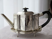 Vo[eB[|bg antique silver teapot