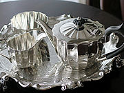 アンティークシルバーティーセット antique silver teaset