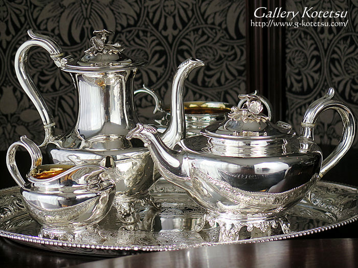 AeB[N@Vo[eB[Zbg antique silver teaset