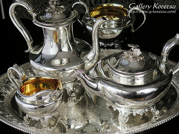 AeB[N@Vo[eB[Zbg antique silver teaset