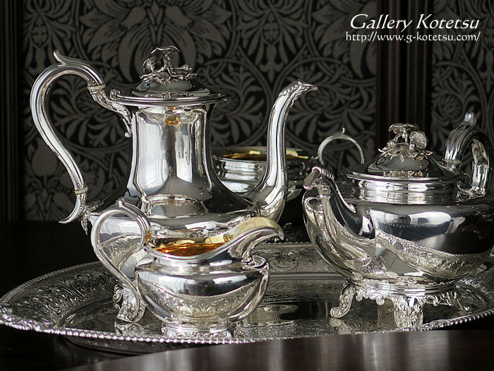 AeB[N@Vo[eB[Zbg antique silver teaset