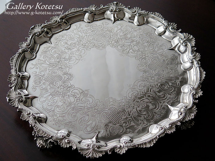 �A���e�B�[�N�V���o�[�T�����@ antique silver salver