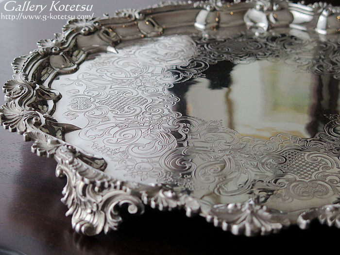 �A���e�B�[�N�V���o�[�T�����@ antique silver salver