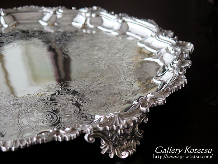 �A���e�B�[�N�V���o�[�T�����@ antique silver salver