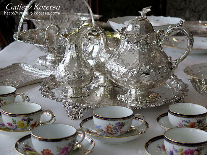 �A���e�B�[�N�V���o�[�T�����@ antique silver salver