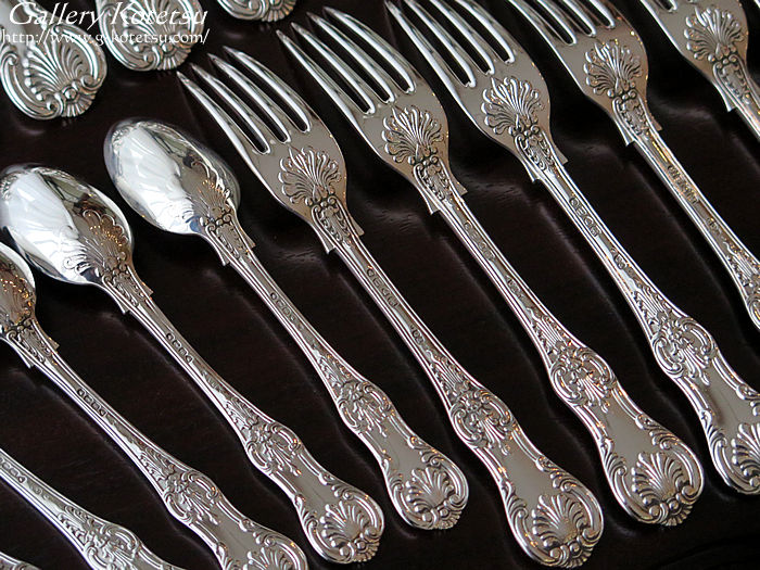 AeB[NVo[@NB[Ye[uJg[ antique silver tablecutlery