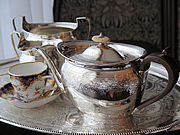 AeB[NVo[eB[Zbg antique silver teaset