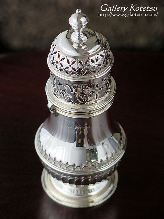 AeB[NVo[@VK[LX^[ antique silver sugarcaster