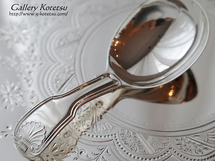 AeB[NVo[@LfBXv[ antique silver teacaddyspoon
