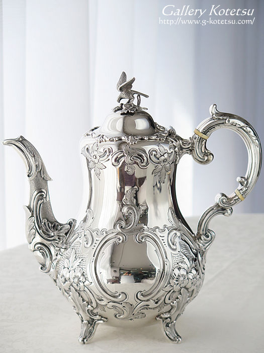 Vo[R[q[|bg antique silver coffeepot