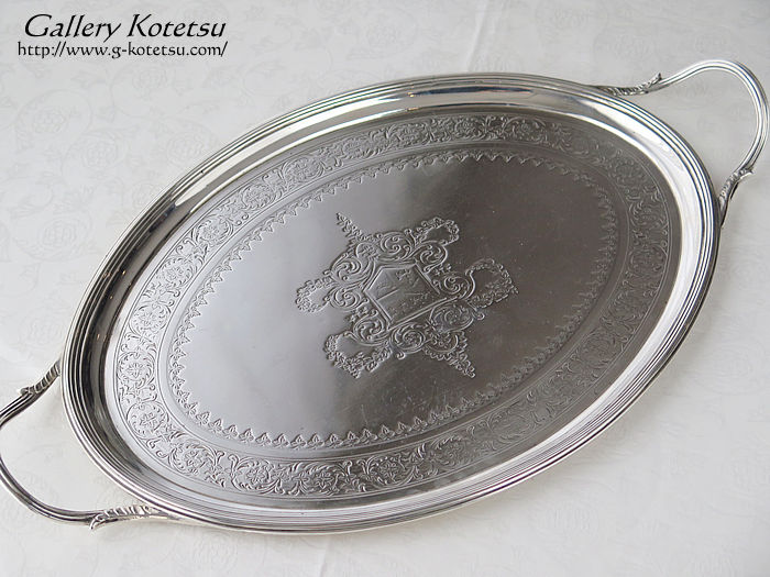 AeB[NVo[g[ antique silver tray