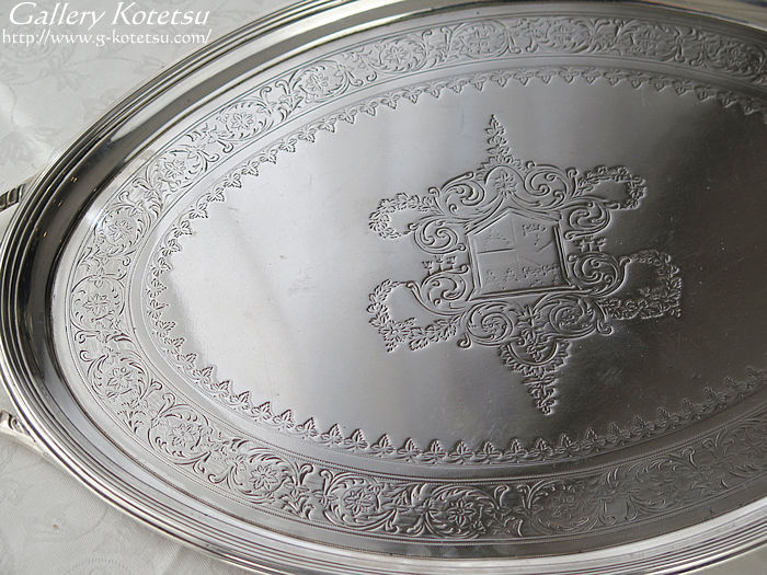 AeB[NVo[g[ antique silver tray