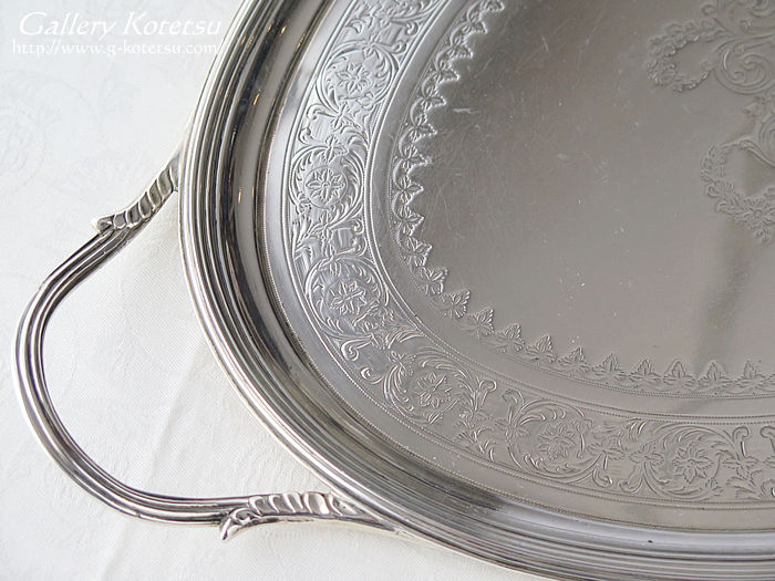 AeB[NVo[g[ antique silver tray