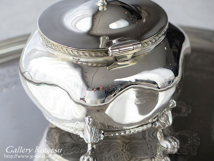 Vo[eB[LfB antique silver teacaddy